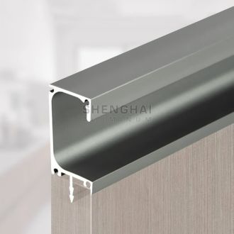 Alça de perfil G de alumínio para guarda-roupa e armário de cozinha